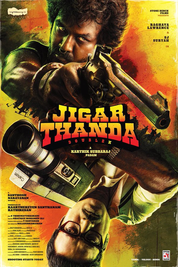 JIGARTHANDA DOUBLE X 2023 Hindi dubbed watch onliine